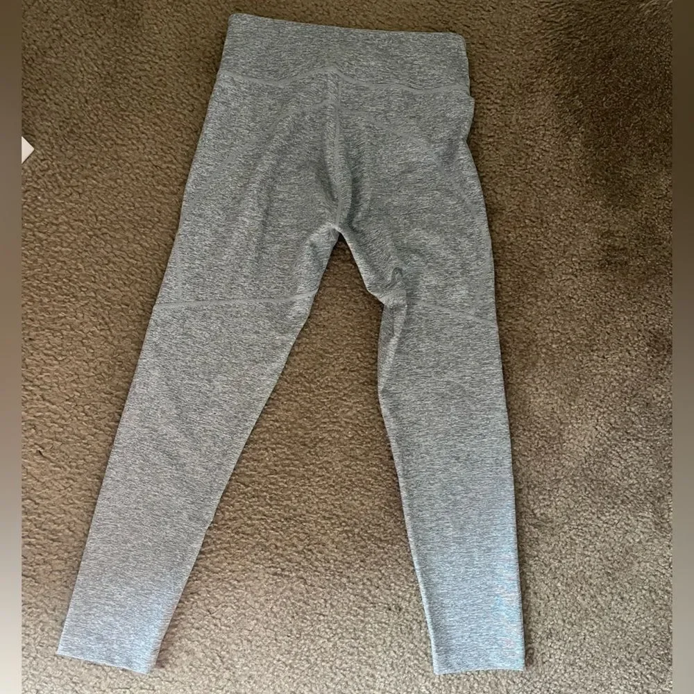 Outdoor Voices Heather Grey Athletic Leggings Size Medium